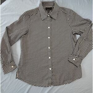 Foxcroft Meghan No Iron Pinpoint Long Sleeve Shirt